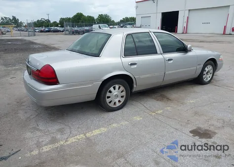 2004 Mercury Grand Marquis Ls from USA, damaged, VIN 2MEHM75W74X611064